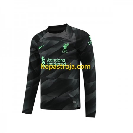 Billiga Fotbollströjor Liverpool Målvakt Borta tröja 2023/24 Långärmad